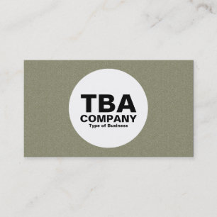 Cartão De Visita Círculo - Parede