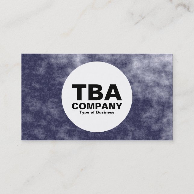 Cartão De Visita Círculo - Smokey 02 (Frente)