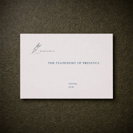 Cartão De Visita Civil Ceremony Non Traditional Wedding Witness 