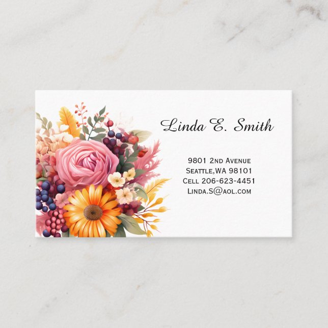 Cartão de Visita Clássico (Frente)