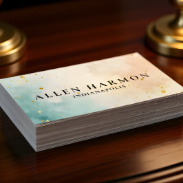 Cartão De Visita Clean Minimal Custom Family Name | 5-Minute Edit