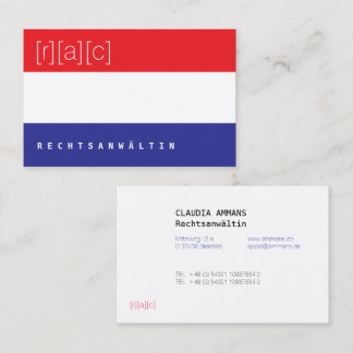 Cartão De Visita Clear, colorful, clear business card (3c)