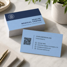 Clínica de Saúde Médica Médico Azul Profissional