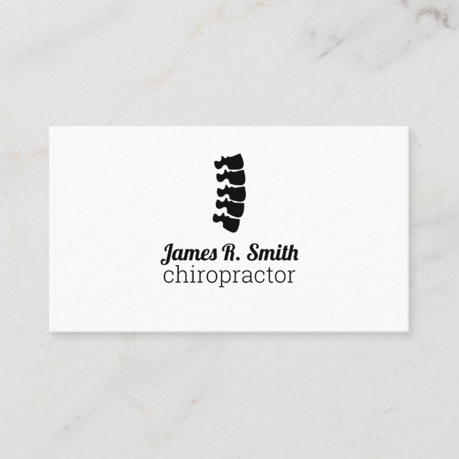 Cartão de visita Clínica Profissional (Frente)