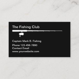 Cartão De Visita Clube de Esportes Vara de Pesca