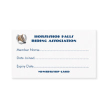 Clube ou membrasia do clube do cavalo