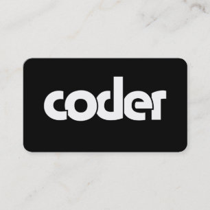 Cartão De Visita Codificador