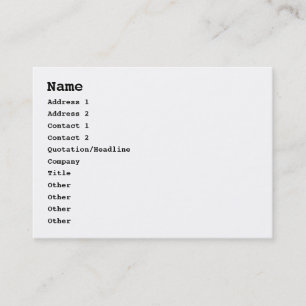 Cartão De Visita código de http://ster/HTML