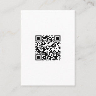 Cartão De Visita Código de QR (código rápido) da resposta - bran