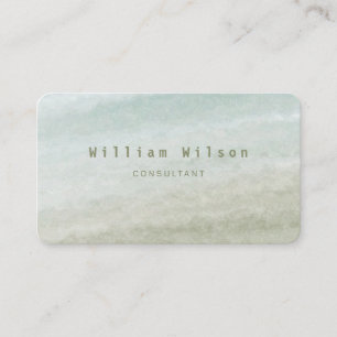 Cartão De Visita Código de QR Minimalista de Tonalidade Neutra