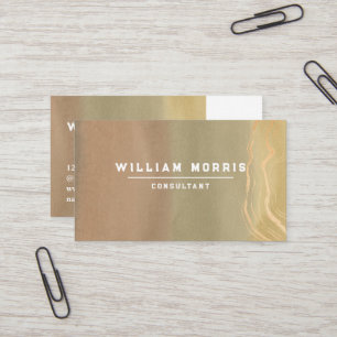 Cartão De Visita Código de QR Minimalista de Tonalidade Neutra