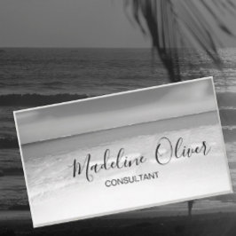 Cartão De Visita Código QR Barramento Profissional do Mar Negro e d