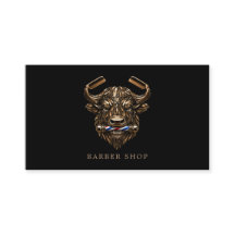 Código Qr da Barbearia Elegante Bronze Buffalo