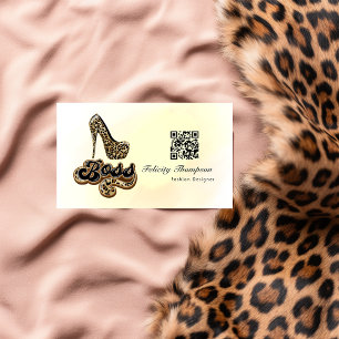 Cartão De Visita Código QR da Chefe