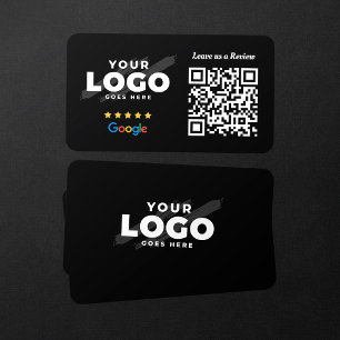 Cartão De Visita Código QR de Avaliações do Google Link de Avaliaçã
