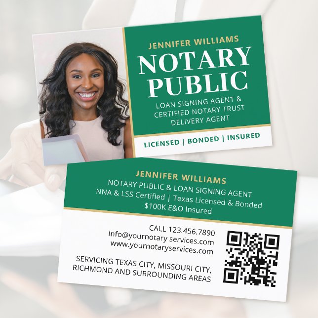 Cartão De Visita Código QR de Foto Pública Notícia Profissional Ver (Criador carregado)