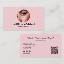 Código QR de ícone social de script Rosa Rubor Fot