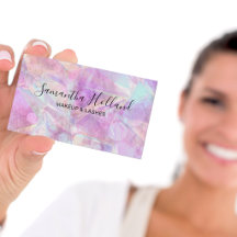 Código QR de Ícone Social Holográfico Rosa Maquiag