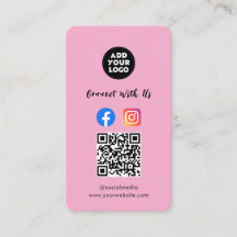 Código QR de Mídia Social Moderna | Instagram Face
