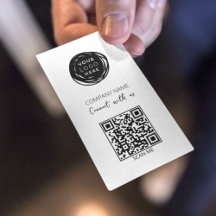 Código QR de Mídia Social Moderna Minimalista
