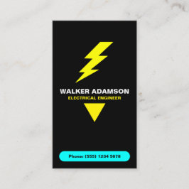 Cartão De Visita (Código QR de Relâmpago) Elétrico