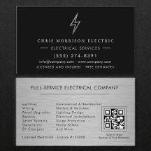 Código QR de Serviços Elétricos Profissional