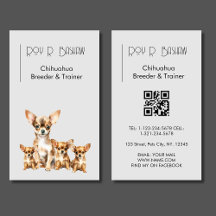 Código QR do Criador de Cachorros Chihuahua Animal