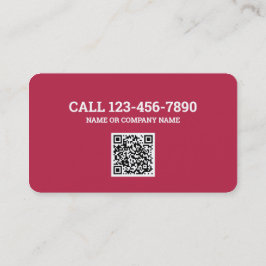 Cartão De Visita Código QR do detetive detetive particular investig