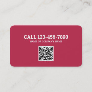 Cartão De Visita Código QR do detetive detetive particular investig