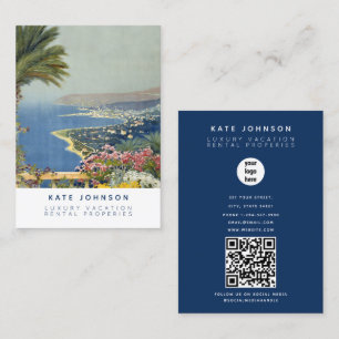 Cartão De Visita Código QR do Gerenciamento de Propriedades do Agen