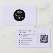 Código QR do logotipo da empresa profissional Lave