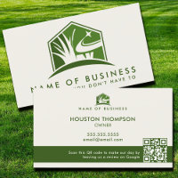 Código QR do Logotipo do Modern Lawn Care Landscap