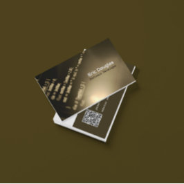 Cartão De Visita Código QR do Profissional de Tecnologia de Softwar