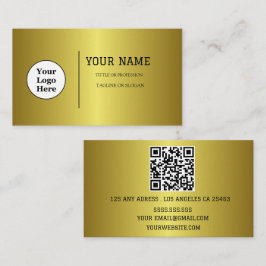 Cartão De Visita Código QR do Script de Caligrafia do Boho Beige