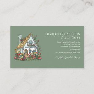 Cartão De Visita Código QR dos serviços de atendimento ao domicílio