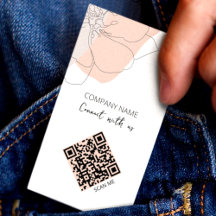 Código QR Minimalista Conecte-se Conosco