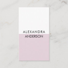 Cartão De Visita Código QR Mínimo do Monograma Profissional Elegant