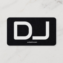 Cartão De Visita Código QR Personalizado DJ Premium