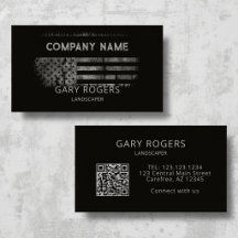 Código QR Personalizado Paisagista Bandeira Americ