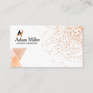 Cartão De Visita Código QR personalizado Profissional minimalista