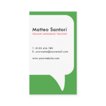 Código QR Professor de Língua Italiana