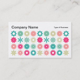 Cartão De Visita Cogs - Cores 01