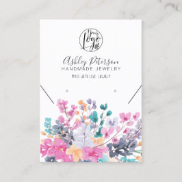 Cartão De Visita colar de ourivesaria natural seco