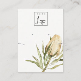 Cartão De Visita Colar Nativo Banksia Floral