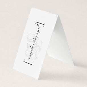 Cartão De Visita Colchetes / Fotógrafo