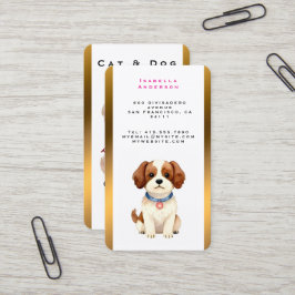 Cartão De Visita Coleção Elegante Personalizada de Embelezamento Pe
