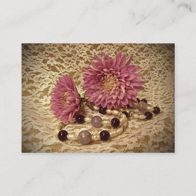 Cartão De Visita Coleções Vintage (Frente)