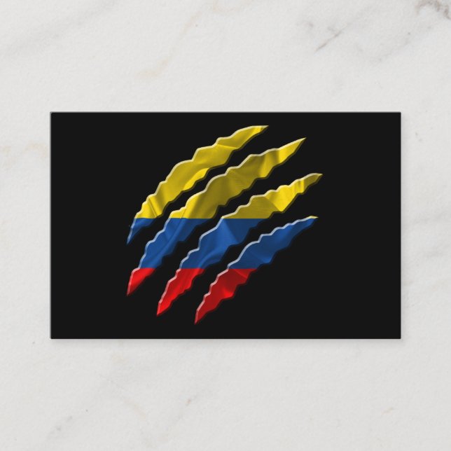 Cartão De Visita Colombia (Frente)