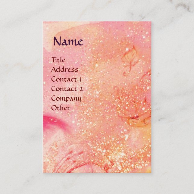 Cartão De Visita COLOMBINA / Artes performáticas, Designer de Costu (Frente)