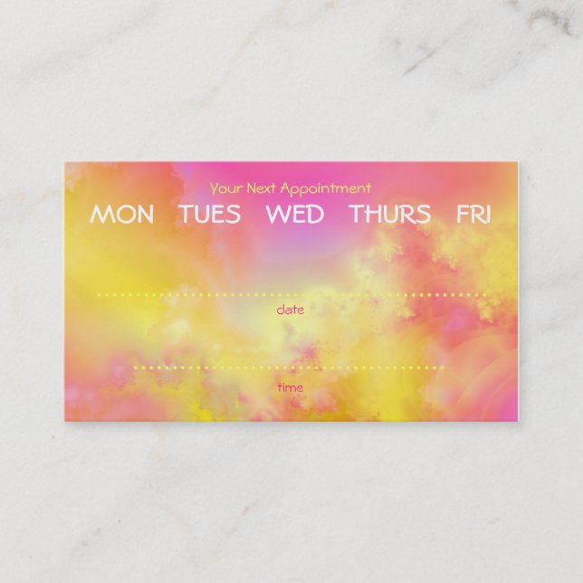 cartão de visita colorido dos círculos (Frente)